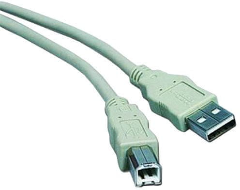 PremiumCord kábel USB 2.0, A-B, 2m